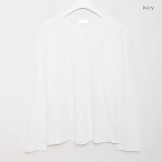 Round Boxy Long-Sleeve T-Shirt