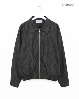 (Unisex) Basic Vegan Leather Jacket