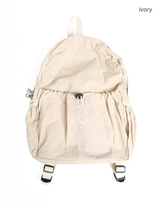 Drawstring pocket backpack