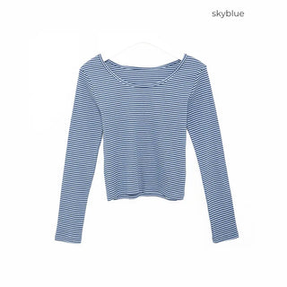 Striped slim T-shirt