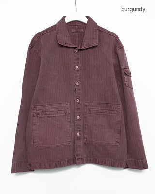 Washed Work Shirt Jacket