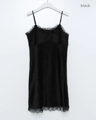 Lace layered bustier dress