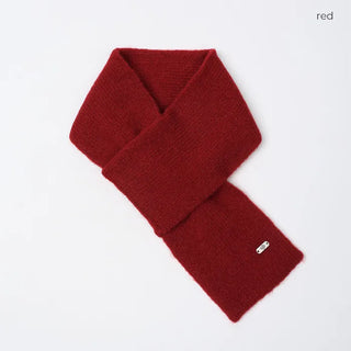 Wool spun scarf