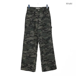 Camouflage Pattern Cargo Pants