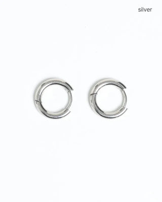 Simple 10mm hoop earrings