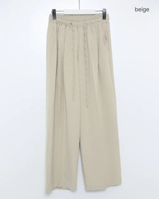 String strap wide slacks
