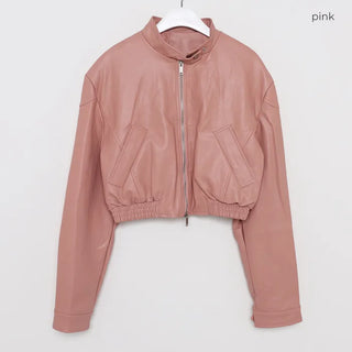 Cropped rider jacket