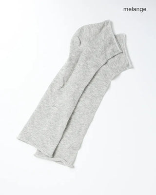 Cut-off open heel three-quarter socks