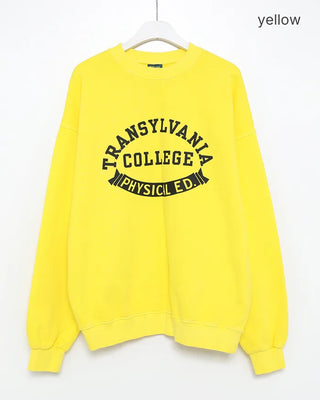(Unisex) Drop Shoulder Oversized Sweatshirt T-Shirt