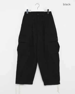 (Unisex) Waist String Balloon Cargo Pants