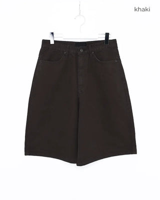 Bag Tag Wide Bermuda Cotton Pants