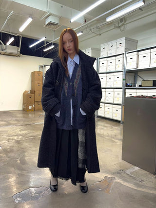 [NeverSeez] Lustrous Cotton Blend Shirt