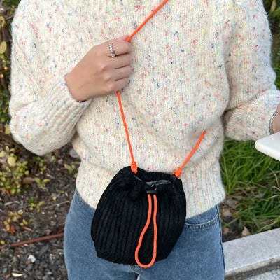 Glitter shoulder bag