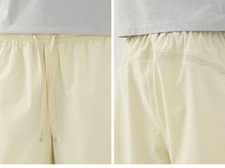[Monterest] Quick-Dry Mesh Panel Sports Shorts