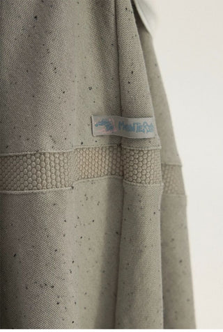 [Monterest] A-Line Patchwork Sweat Skirt