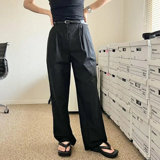 Two-pleat chino pants
