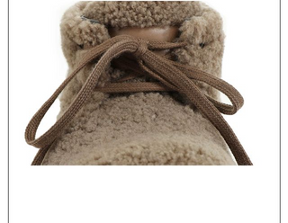 MASONPRINCE Fleece Short Winter Boots
