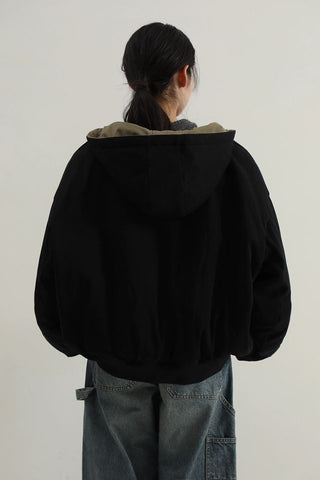 MASONPRINCE Reversible Printed Hood Jacket