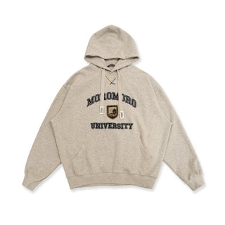 [Moromoro2] Preppy Badge Embroidered T-Shirt /  Hoodie