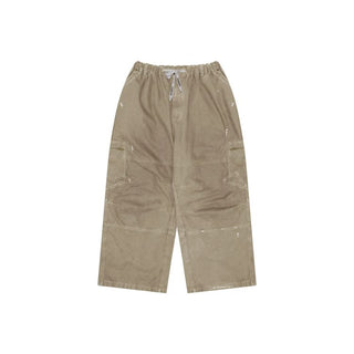 [MASONPRINCE] Textured Cotton Baggy Work Pants