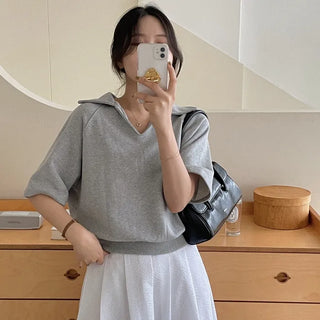 kara short sleeve sweatshirt