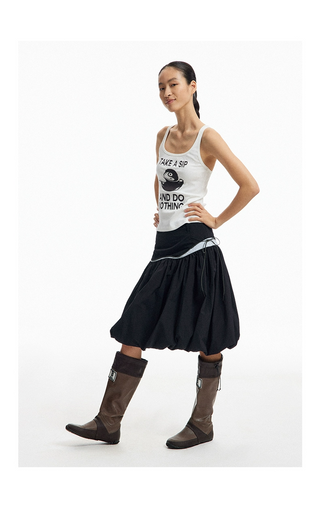 [CONP] Flowy Midi Skirt