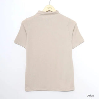 daily soft half neck T