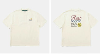 [Monterest] Tennis Print Cotton T-Shirt