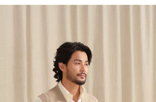 [CULTUM] V-Neck Knit Vest