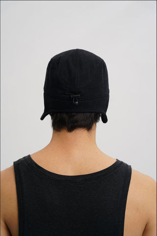 [MASONPRINCE] Fleece Worker Hat with Ear Flaps