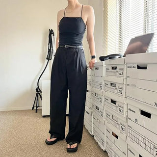 Two-pleat chino pants