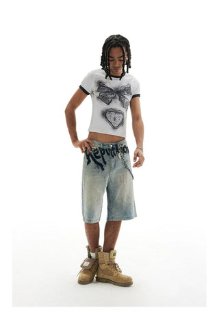 CONP Race Graphic Slim T-Shirt (White)