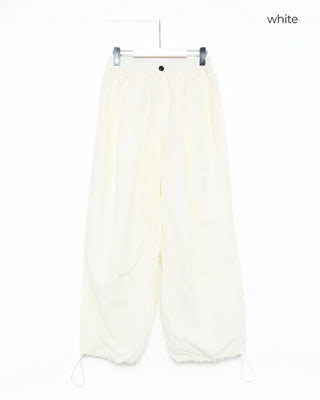 Balloon Fit Nylon Pants