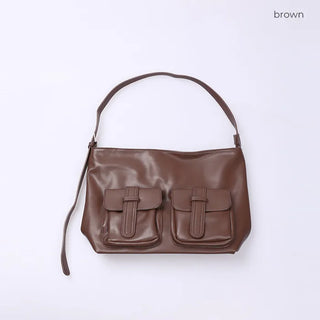 Two-pocket cross-body bag