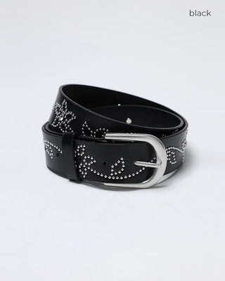 Cubic Flower Ethnic Belt