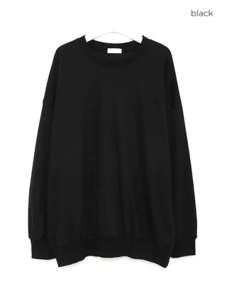 (Unisex) Plain Oversized Sweatshirt