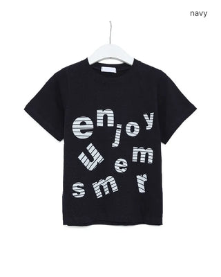 Lettering Short-Sleeved T-Shirt