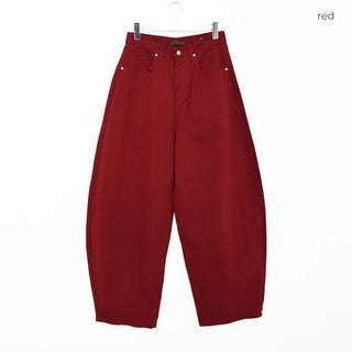 Cotton wide-leg pants