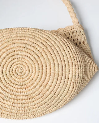 Rattan Bucket Bag