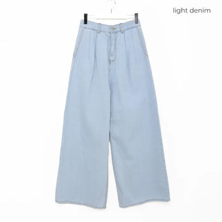 (Unisex) Wide Denim Pants