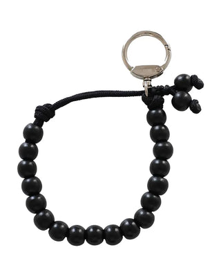 [7th Re-release] (ORIGINAL) Cord Knot Wood Keyring (black)