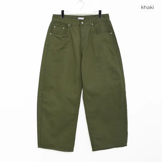 Cotton wide-leg pants