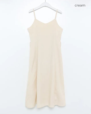 Simple bustier long dress