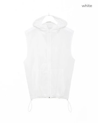 Windbreaker Hooded Vest