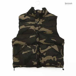 Military down vest
