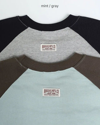 Raglan sweatshirt