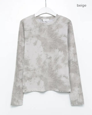 Tree camouflage long-sleeved cut and sew