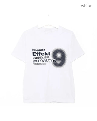 Number (N)ine Lettering Print Short-Sleeve T-Shirt