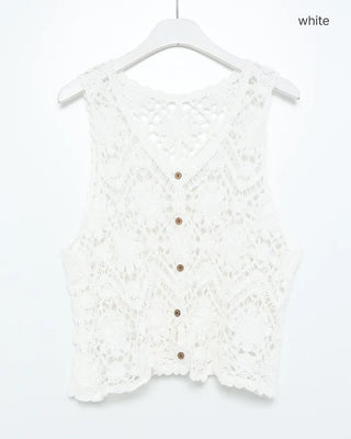 Vintage Crochet Vest