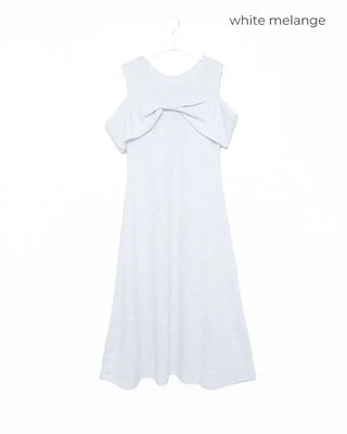Big Ribbon Detail Long Dress
